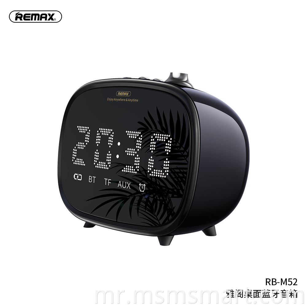 Remax RB-M52 New arrival best-selling metal wireless speakers professional